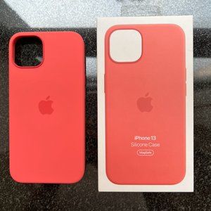 iPhone 13 Silicone Case with MagSafe - Pink Pomelo